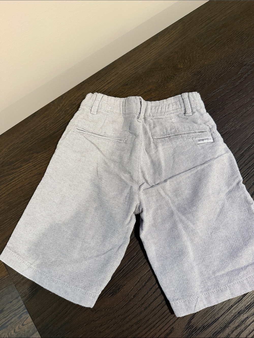 Zara Light Gray Casual Boys' Shorts (7-8) - Picture 4 of 4
